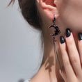 Load image into Gallery viewer, [Drejew Series] ★Chinese-style earrings★ Pair of earrings or earrings, fan, sense, fringe, unique
