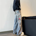 Load image into Gallery viewer, [BIGEMAN Series] ★Denim pants★ 2 colors Bottoms Unisex Men's Casual Simple Easy to match
