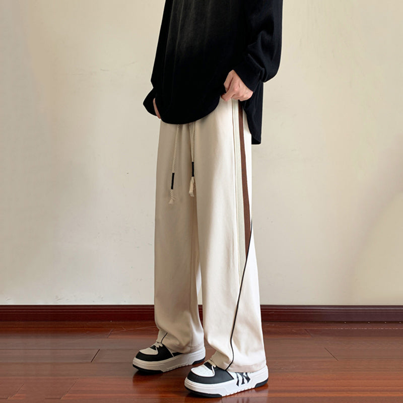 [Gao Jiang Series] ★Casual pants★ 2 colors Pants Bottoms Unisex Men's Large size Simple Easy to match