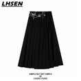 Load image into Gallery viewer, [XIAOYOUGU series] ★China style skirt★ Oil painting style pleated skirt Retro cute Easy to match for commuting, dating, etc.
