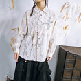 Load image into Gallery viewer, [Kokaisha---Butterfly Gin Series] ★Chinese-style top★ Happi coat, outerwear, unique, embroidered, butterfly, retro, easy to match
