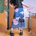 Load image into Gallery viewer, [Big Blue Dragon Series]★China style trousers★Bottoms Gaucho pants Loose Casual Black Black
