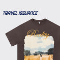 Gallery viewerに画像を読み込む, 【TRAVEL ISSUANCEシリーズ】★Tシャツ★ 2color 半袖 コットン 油絵風 男女兼用 メンズ コットン 可愛い
