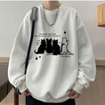 Load image into Gallery viewer, [XINGER Series] ★Tops★ 4color Sweatshirt Unisex Men's Cat Cat Cartoon Cute
