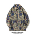 Load image into Gallery viewer, [BIGEMAN Series]★Shirt★ Tops Unisex Men's Large Size Bear Shirt Outerwear Blue
