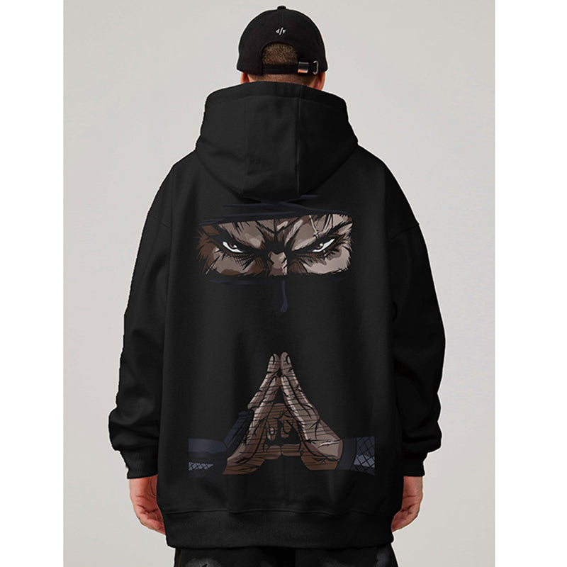 [MOYAN Series]★China style hoodie★ 8color tops Kanji letter pattern unisex men's large size