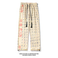 Load image into Gallery viewer, [BIGEMAN Series]★China style trousers★Casual pants bottoms Unisex Men's Large size Letter pattern Unique
