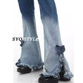 Load image into Gallery viewer, [BIGEMAN Series] ★Denim pants★ 2 colors Bottoms Unisex Men's Casual Simple Easy to match
