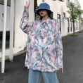 Load image into Gallery viewer, [GANGFENG Series]★Shirt★ Tops, long sleeve shirt, unisex, men's, colorful, graffiti, Harajuku style, casual
