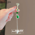 Load image into Gallery viewer, [GULIYA Series]★China Style Bracelet★ Bracelet Accessory Women's Bamboo Fringe Flower Improves Temperament Green
