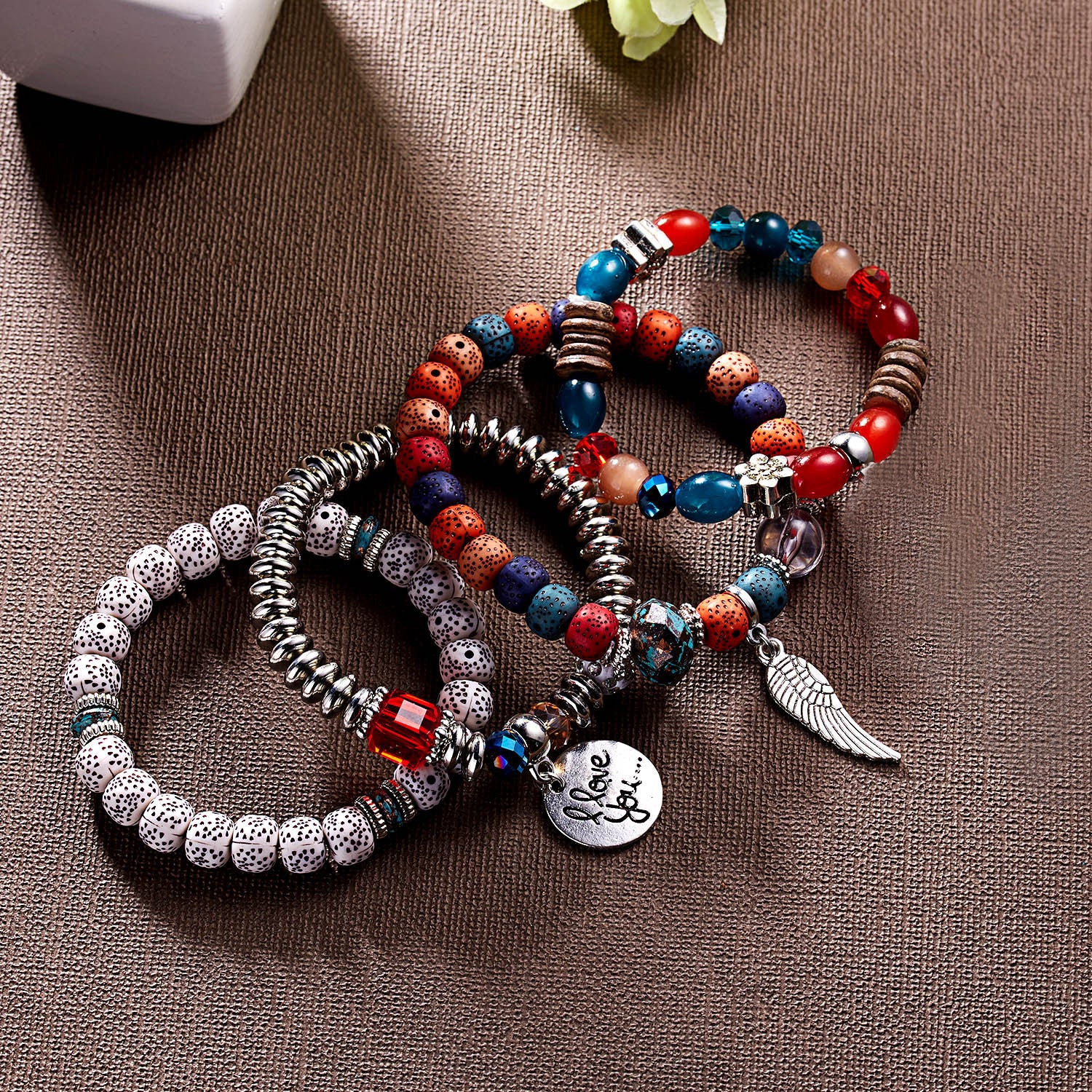 [Just add to cart and get it for free!] ★Bracelet ★ Ethnic style accessory set