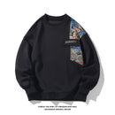 [BIGEMAN Series]★Tops★ 4color Sweatshirt Unisex Men's Large Size Bear Bear Casual