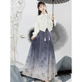 Load image into Gallery viewer, [Kanru First Series] ★Chinese style setup★ Tops + skirt letter pattern 2-piece set cute
