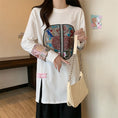 Load image into Gallery viewer, [YIPINSHAN Series]★China style tops★ 2color tops T-shirt embroidery white black
