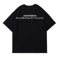 Gallery viewerに画像を読み込む, 【From Marsシリーズ】★トップス★ 2color Tシャツ 半袖 花柄 男女兼用 メンズ コットン ブラック ホワイト
