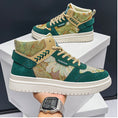 Load image into Gallery viewer, [KANHAI Series] ★Shoes★ 2 colors Shoes Men's Men's shoes Oil painting style Size 39-44 Green Navy
