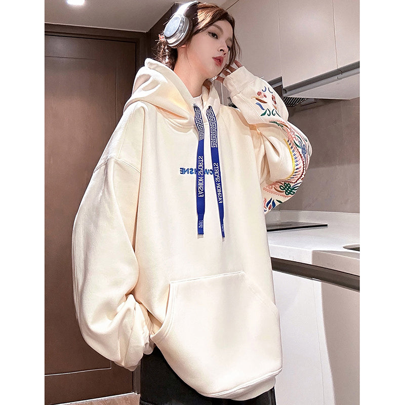 [wrzb series]★China style hoodie★ 4color tops unisex men's large size embroidery