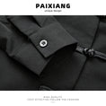 Gallery viewerに画像を読み込む, 【PAIXIANGシリーズ】★チャイナ風トップス★ シャツ ブラック 黒い 中華服 レディース ショート丈
