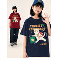 Gallery viewerに画像を読み込む, 【Funkyapeシリーズ】★Tシャツ★ 6color トップス 半袖 レディース コットン 猫 ねこ ネコ 猫柄 黒 青 緑 赤
