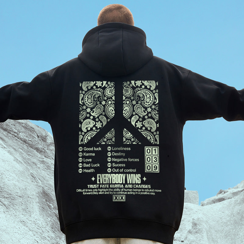 [MOYAN Series]★China style hoodie★ 8color tops Kanji letter pattern unisex men's large size