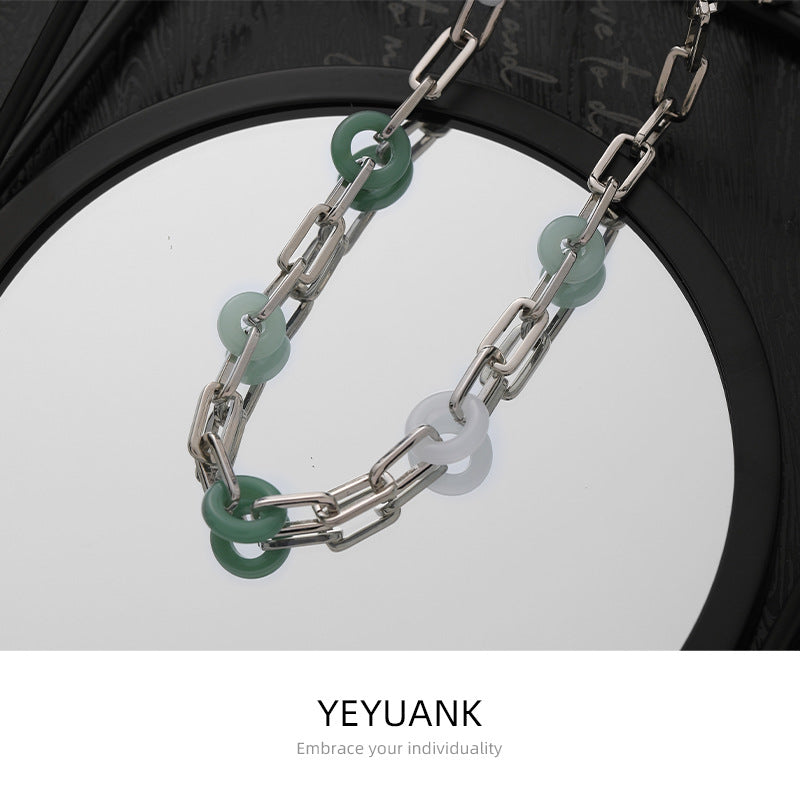 [YYK Series] ★Necklace★ Collar Accessories Small items Easy to match Ladies Men Unisex