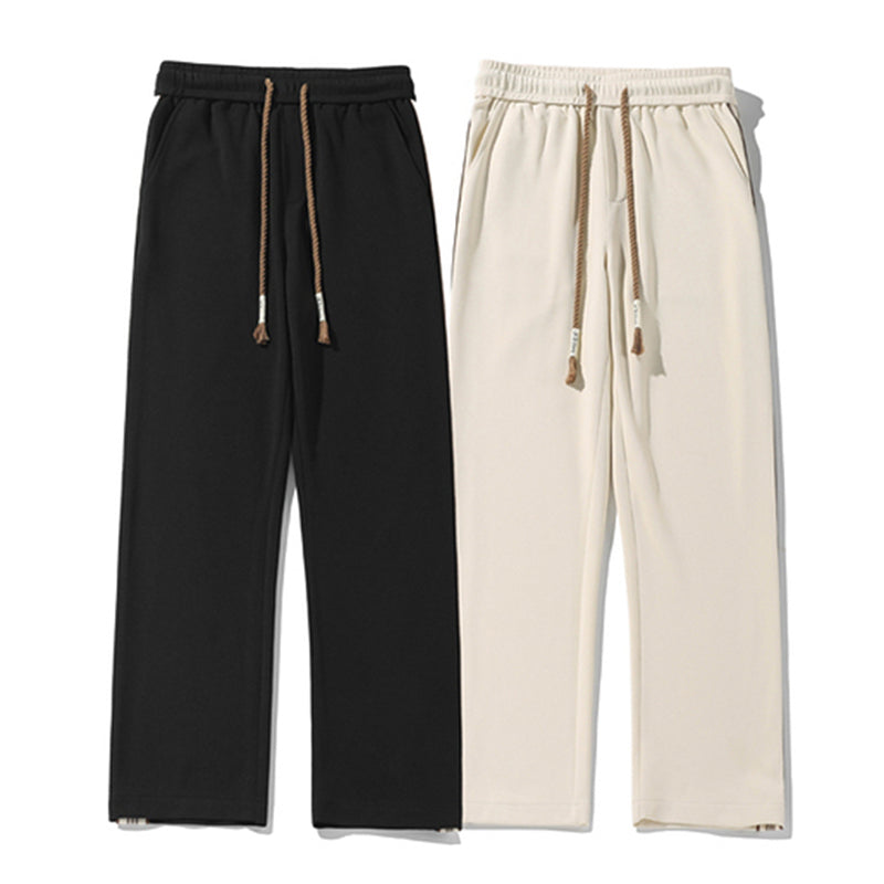 [Satoru Series]★Casual Pants★ 2color Pants Bottoms Unisex Men's Large Size Black Beige