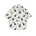 Load image into Gallery viewer, Very popular item [BEAT BOY series]★China style shirt★ Letter pattern Kanji short sleeve shirt Floral pattern shirt Print tops Unisex Men's ML XL 2XL
