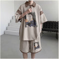 Load image into Gallery viewer, [WUSHE Series] ★Chinese style set up★ 3 colors Shirt + shorts Unisex Men's Large size Cool
