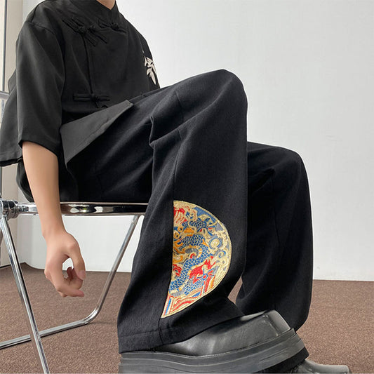 [Takashi Series] ★China style trousers★ 2color trousers, casual pants, bottoms, unisex, men's, large size