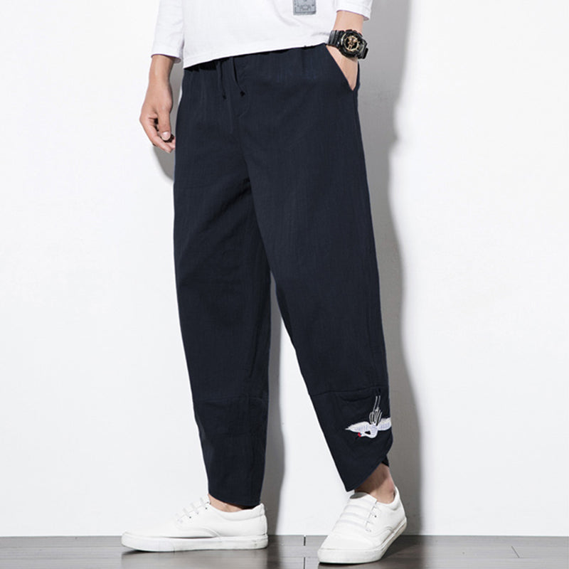 [BIGEMAN Series] ★Denim pants★ 2 colors Bottoms Unisex Men's Casual Simple Easy to match