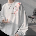 Load image into Gallery viewer, [CHAOMEICHEN Series]★China style tops★ 4color embroidered sweatshirt unisex men's large size black red gray
