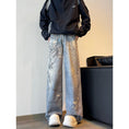 Load image into Gallery viewer, [BIGEMAN Series] ★Denim pants★ 2 colors Bottoms Unisex Men's Casual Simple Easy to match
