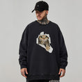 Load image into Gallery viewer, [MOYAN Series] ★Tops★ 6color Sweatshirt Unisex Men's Large Size Cat Cat Cat Cute
