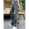 Load image into Gallery viewer, [HANMOYAN Series] ★Denim pants★ Pants Bottoms Butterfly Unique Women's Cute Easy to match
