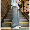 Load image into Gallery viewer, [KADISHOU Series]★Pants★ 2color Casual Pants Bottoms Unisex Men's Large Size Blue Black
