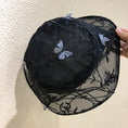 Load image into Gallery viewer, [WXF Series] ★Hat★ Accessory Hat Denim Spring/Summer Easy to match Blue Butterfly Unique Stylish
