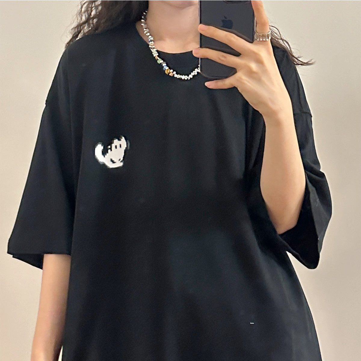 【UATONLINEシリーズ】★Tシャツ★ 2color トップス 半袖 男女兼用 メンズ コットン 猫 ねこ ネコ