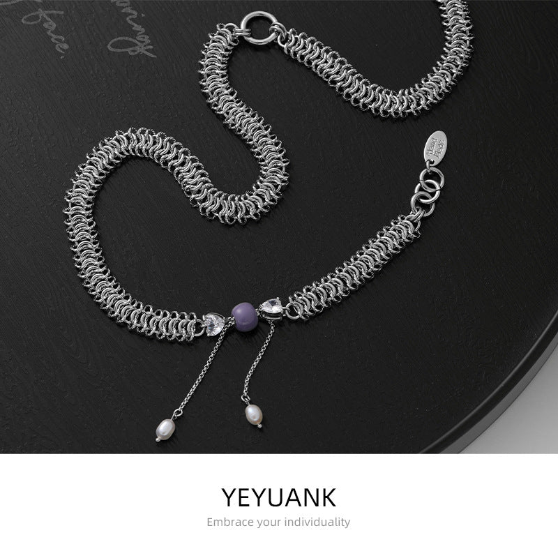 [YYK Series] ★Necklace★ Collar Accessories Small items Easy to match Ladies Men Unisex