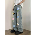 Load image into Gallery viewer, [HANMOYAN Series] ★Denim pants★ Pants Bottoms Butterfly Unique Women's Cute Easy to match
