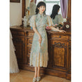 Load image into Gallery viewer, [HONGSHE Series] ★Chinese Dress★ Lace Chinese-style dress, switching, slimming, party
