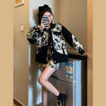 Load image into Gallery viewer, [Beautiful Girl Series]★Chinese style setup★ Tops + skirt, floral pattern, retro design
