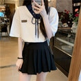 Gallery viewerに画像を読み込む, 【HFMYシリーズ】★POLOシャツ★ 3color トップス 半袖 配色 夏服 レディース カジュアル 可愛い
