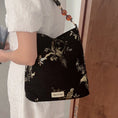 Load image into Gallery viewer, [DAZE & ERPANG series] ★Bag★ Check pattern, floral pattern, cute, date, commuting, OL, office, rectangular, improves temperament
