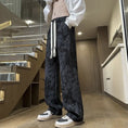 Load image into Gallery viewer, [BIGEMAN Series] ★Denim pants★ 2 colors Bottoms Unisex Men's Casual Simple Easy to match
