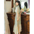 Load image into Gallery viewer, [HONGSHE Series] ★Chinese Dress★ Lace Chinese-style dress, switching, slimming, party
