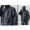 Load image into Gallery viewer, [WL Series]★Jacket★ Outerwear Unisex Men's Casual Unique Design Black Cool
