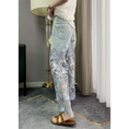 Load image into Gallery viewer, [HANMOYAN Series] ★Denim pants★ Pants Bottoms Butterfly Unique Women's Cute Easy to match
