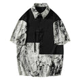 Load image into Gallery viewer, [KADISHOU series] ★Chinese style shirt★ 2 colors Tops Short sleeve shirt Unisex Men's Large size Black Beige
