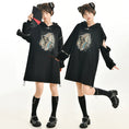 Load image into Gallery viewer, [Mori Onna Buraku Series] ★China Style Dress★ Parka Dress Butterfly Women's Cotton Original
