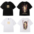 Gallery viewerに画像を読み込む, 【MOYANシリーズ】★チャイナ風トップス★ 4color Tシャツ男女兼用 メンズ 大きいサイズ 文字柄
